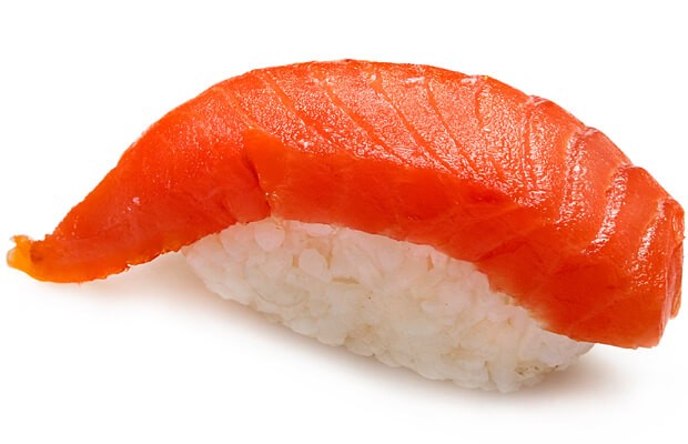 суши с копченой лососиной