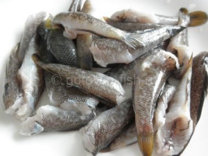 Чищенные рыба для приготовления