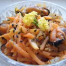 Салат из мидий и корейской моркови