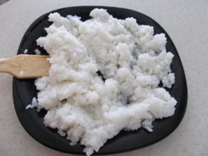 Рис отваренный для роллов