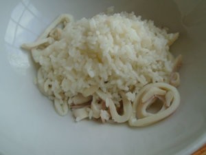 Кальмары с рисом